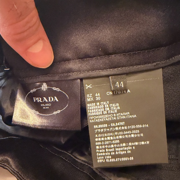 Prada tuxedo black trousers - Picture 6 of 9